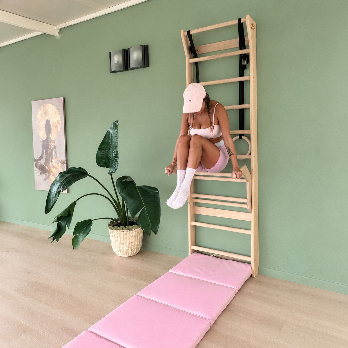 Swedish ladder Wall Bar Lebanon Pull-Up bar extension training calisthenics